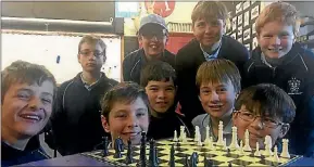  ?? PHOTO: TIM O’CONNELL/ FAIRFAX NZ ?? Checkmates: Enthusiasm and strategic nous for chess has taken Nelson College Preparator­y students to a national tournament in Hamilton later this year.