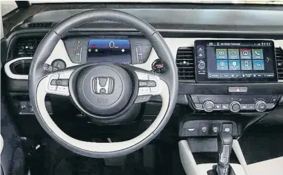  ??  ?? Honda confía en vender en un año completo en España 1.600 Jazz, de los que 400 serían Crosstar