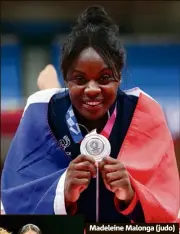  ??  ?? Madeleine Malonga (judo)