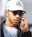  ?? FOTO: AFP ?? Große Hoffnung von Mercedes: Lewis Hamilton.