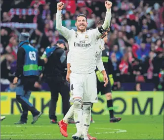  ?? FOTO: EFE ?? Sergio Ramos, impecable ante el Ajax El central sostuvo al Madrid, del que ya es leyenda