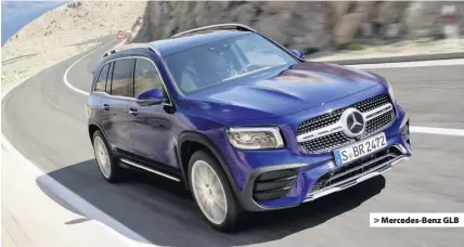  ??  ?? > Mercedes-Benz GLB