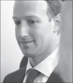  ??  ?? Mark Zuckerberg