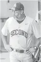  ?? Brett Coomer / Chronicle ?? Former Astro Lance Berkman has expressed interest in coaching Rice.