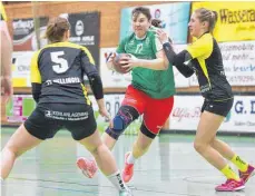  ?? ARCHIV-FOTO: PETER SCHLIPF ?? Für die Handball-Damen der SG Hofen/Hüttlingen hat es am Wochenende keine Punkte gegeben.