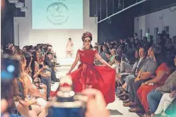  ?? CARLOS SOLIS ?? Araceli Garcia of Ag Couture Designs will return to Mexico Under the Skin to showcase a collection of couture evening gowns.