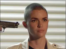  ??  ?? Victoria (Ruby Rose) has a very specific set of skills and a really horrible boss in George Gallo’s action movie “Vanquish.”