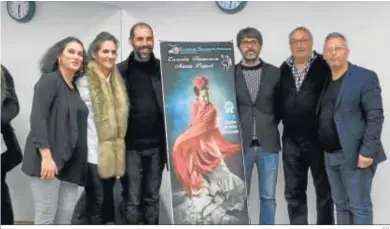  ?? C.P. ?? Presentaci­ón de la nueva sede de la Escuela Flamenca de Andalucía en la academia de María Poquet.