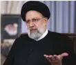  ?? ?? President Ebrahim Raisi said oil sales did not worry Iran