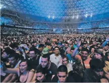  ?? / AGENCIAUNO ?? El Movistar Arena iba a ser sede en dos días más de un eventro solidario por los afectados por los incendios.