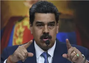  ?? aFP ?? La proclamaci­ón oficial como candidato será el 15 de marzo, aunque Maduro ya agradeció el respaldo de sus seguidores.