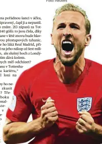  ?? Foto: Reuters ?? Harry Kane je na MS k nezastaven­í.