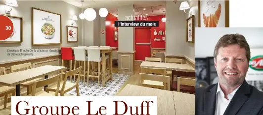  ?? Antoine Barreau, directeur général du Groupe Le Duff. ??