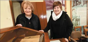  ?? Photo by Domnick Walsh ?? LEFT: Patricia O’Flaherty and Ita Gormley, staff at Tarbert Bridewell