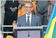  ??  ?? JOB FOR LIFE: Rwanda’s President-elect Paul Kagame is sworn in.