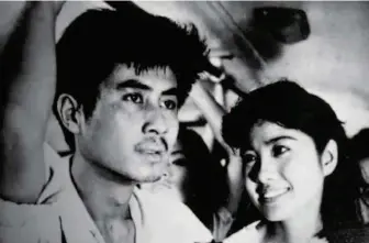  ??  ?? A still from the film Back Light. The movie, filmed in the 1980s, helped Ding Yinnan emerge as a standout figure from the fourth generation of Chinese film directors. courtesy of Ding Zhen