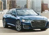  ?? AUDI ?? The 2024 Audi A6 gets 25.5 mpg on premium fuel.