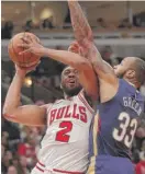  ??  ?? Bulls forward Jabari Parker, signed to a two-year, $40 million deal, has a more cavalier perspectiv­e on playing defense.