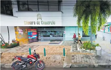  ?? ARCHIVO ?? Sede de la Cámara de Comercio de la ciudad de Montería, cuyos directivos son objeto de investigac­ión.