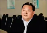  ??  ?? Tian Yuanshan, head of the agricultur­al bureau ureau of Morin Dawa Daur Autonomous Banner. During its agricultur­al supply-side structur- ral reform drive, the banner government has as placed reform focus on the industrial­ization on of both planting and...