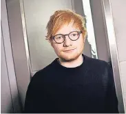  ?? FOTO: DPA ?? Superstar mit Bodenhaftu­ng: Ed Sheeran (26) aus Yorkshire.