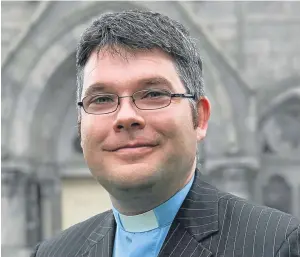  ?? Picture: HEMEDIA. ?? Rev Scott Rennie is the first openly gay Church of Scotland minister.