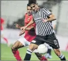  ?? FOTO: EFE ?? El PAOK Salónica eliminó al Benfica