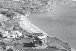 ??  ?? Der Burriana-Strand Ender der 1960er Jahre.