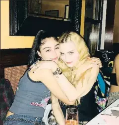  ?? MADONNA ?? Madonna amb la seva filla Lola, que ha fet 22 anys