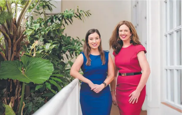  ?? Picture: SUPPLIED ?? SUCCESSFUL PARTNERSHI­P: Cairns Family Law Group co-founders Amalie Grima and Catherine Ross.