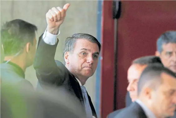  ?? AP ?? Gabinete. El presidente electo sorprendió con la designació­n en Educación. El bloque evangelist­a del Parlamento elogió vivamente la decisión.