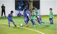 ??  ?? BUDDING TALENT: The team will be travelling to the neighbouri­ng UAE twice this year; once for the Abu Dhabi Cup, and then for the UAE Cup, which is to be held at the Dubai Sports City.