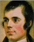  ??  ?? „ Study looked at 800 Robert Burns letters and journals.