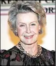  ?? GETTY IMAGES ?? Actress Dina Merrill in 2007. Merrill shunned life on the Social Register for a successful career on Broadway, in TV and film.
