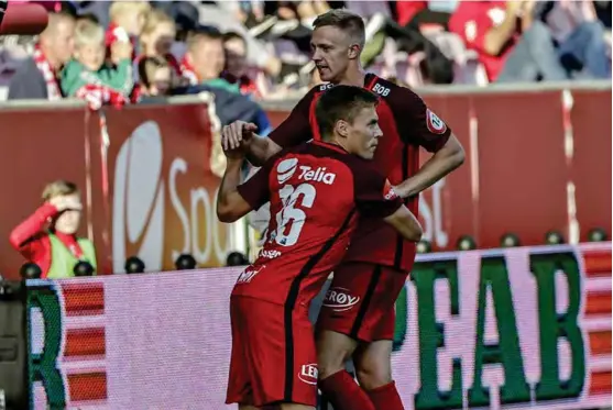  ?? FOTO: ØRJAN DEISZ ?? FØRSTE BRANN-KAMP: Ruben Yttergård Jenssen kom inn for Peter Orry Larsen i sist helgs Brann-seier mot Sarpsborg.