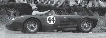  ??  ?? DUSTIES #53 – Reg Parnell & Aston Martin? Ryal Bush 1956-57