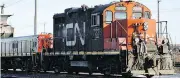  ?? GRAHAM HUGHES / THE CANADIAN PRESS FILES ?? Two women in Iowa are suing Canadian National Railway after losing limbs while climbing through trains.