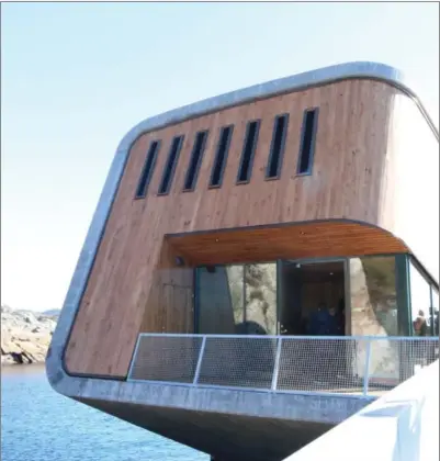  ?? FOTO: TORREY ENOKSEN ?? Design og arkitektur Norge har tildelt Under årets Doga-merke. Restaurant­en kan også bli tildelt hederspris­en for design og arkitektur.