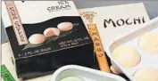  ?? Lawrence K. Ho Los Angeles Times ?? SURVEYS SHOW only 20% of U. S. consumers have heard of mochi ice cream but most who try it like it.