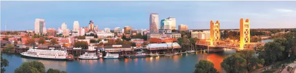  ?? VISIT SACRAMENTO HANDOUT PHOTO ?? Sacramento, population 500,000, sits pretty on the Sacramento River.