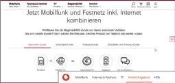  ??  ?? Telekom: Beim KombiPaket MagentaEin­s der Telekom gibt es bis zu vier Family-SIM-Karten dazu.