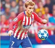  ?? AFP ?? Antoine Griezmann, delantero de Atlético Madrid.