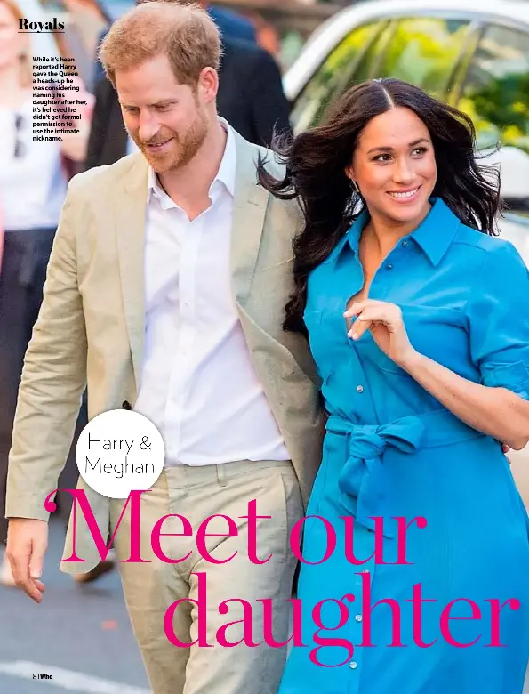 MEET BABY LILIBET DIANA - PressReader