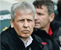  ?? AFP ?? Nizza-Trainer Lucien Favre muss gegen Ajax Lösungen finden.