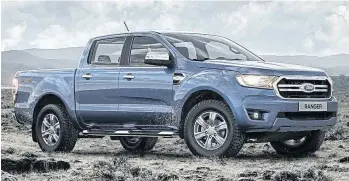  ?? /FORD ?? La impresiona­nte camioneta Ford Ranger 2020.