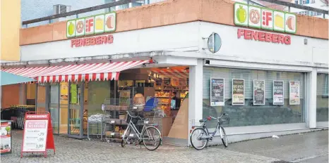  ?? FOTO: SIMON NILL ?? Die Feneberg-Filiale in der Marktstraß­e schließt.