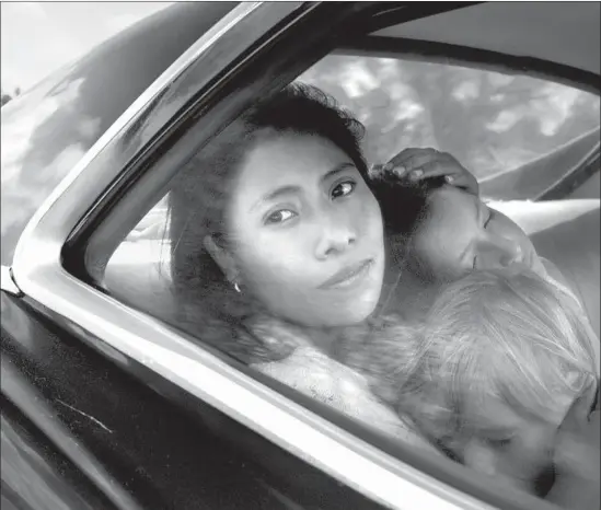  ?? Alfonso Cuarón ?? YALITZA APARICIO’S affecting turn as timid housekeepe­r Cleo in “Roma” has drawn wide acclaim, but those making comparison­s between the two are off the mark.
