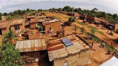  ??  ?? Above: SunFunder unlocks financing for solar companies in countries such as Uganda