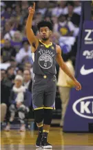  ?? Santiago Mejia / The Chronicle ?? Quinn Cook went undrafted in 2015, but he will play for the defending champs in the playoffs this weekend.
