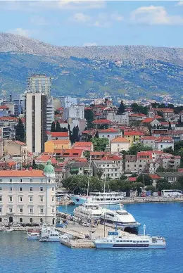  ?? FOTOS: DREAMSTIME ?? Split, entre el mar y la montaña, se alza como una de las ciudades más bellas de Croacia